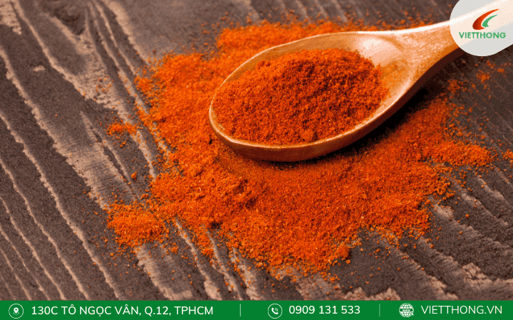 Sử dụng ớt bột