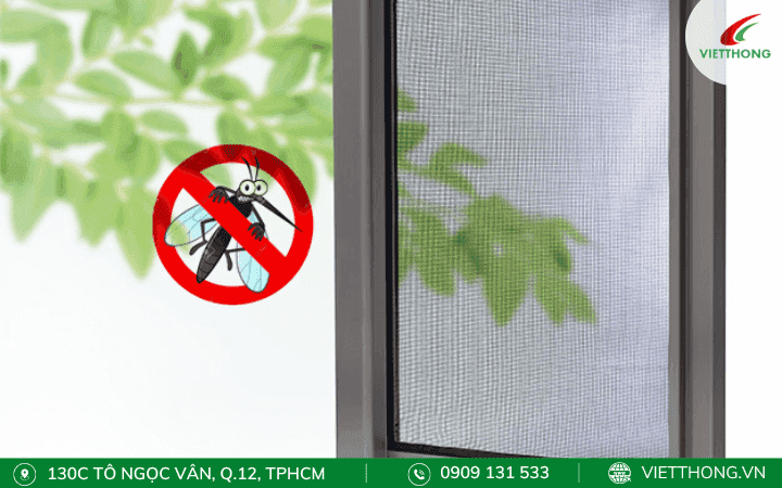 Lắp đặt cửa lưới chống muỗi