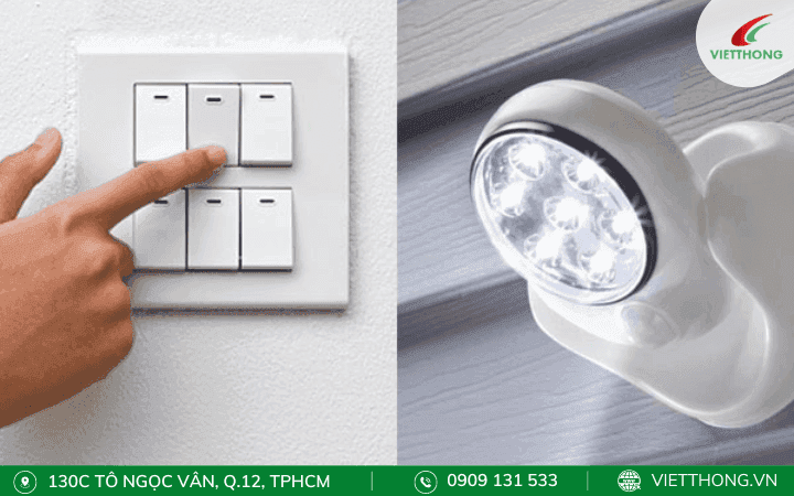 Tắt đèn để hạn chế kiến cánh bay vào nhà