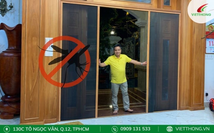 Chống muỗi đốt bằng cửa lưới chống muỗi đốt bằng cửa lưới
