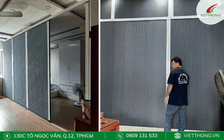 Việt Thống - Đơn vị thi công vách ngăn tổ ong uy tín tại Bình Dương
