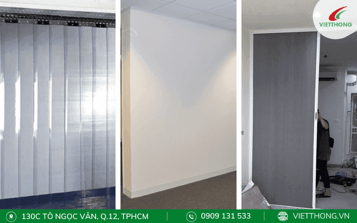 So sánh đặc điểm một số loại vách ngăn phòng giá rẻ phổ biến