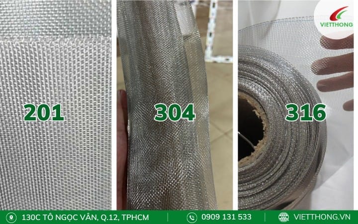 Cấu tạo các loại lưới inox chống muỗi thường được sử dụng Cấu tạo các loại lưới inox chống muỗi thường được sử dụng
