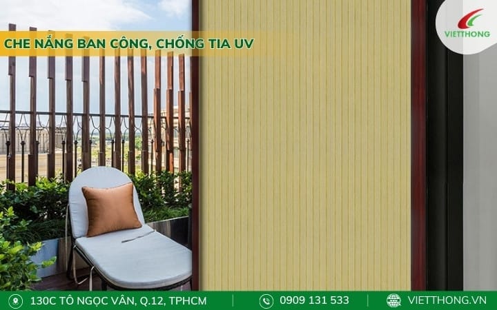 Làm vách ngăn che nắng ban công, chống tia UV Làm vách ngăn che nắng ban công, chống tia UV