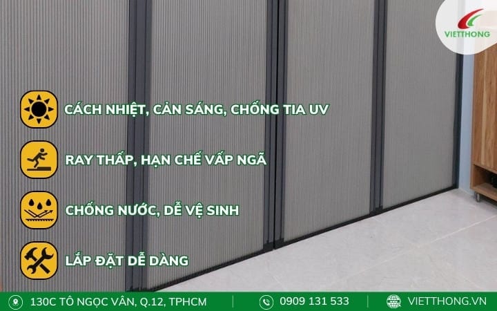 Đặc điểm nổi bật của vách ngăn tổ ong xếp xích Đặc điểm nổi bật của vách ngăn tổ ong xếp xích