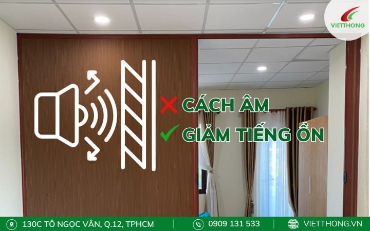 Vách ngăn tổ ong không cách âm hoàn toàn mà chỉ hỗ trợ giảm tiếng ồn Vách ngăn tổ ong không cách âm hoàn toàn mà chỉ hỗ trợ giảm tiếng ồn