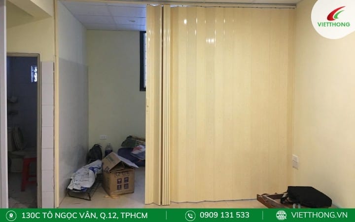 Vách ngăn cửa lùa nhựa giải pháp đơn giản cho ngăn phòng Vách ngăn cửa lùa nhựa giải pháp đơn giản cho ngăn phòng