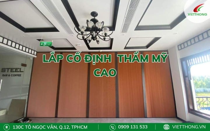 Vách ngăn tổ ong lắp cố định có tính thẩm mỹ cao Vách ngăn tổ ong lắp cố định có tính thẩm mỹ cao