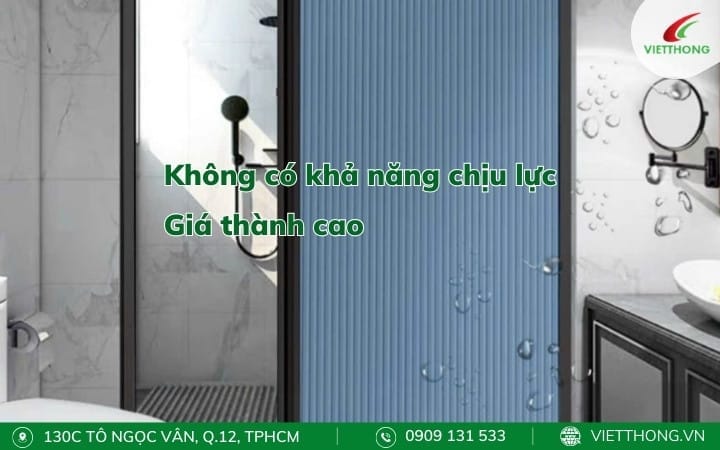 Nhược điểm của vách ngăn tổ ong 