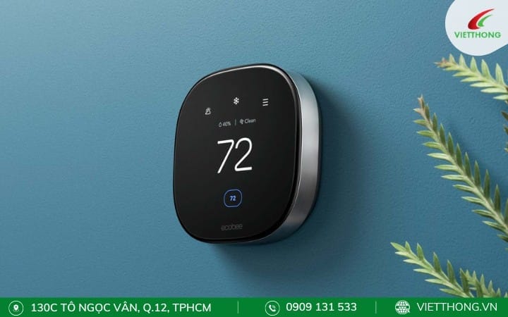 Sử dụng smart thermostat (bộ điều khiển nhiệt độ thông minh)