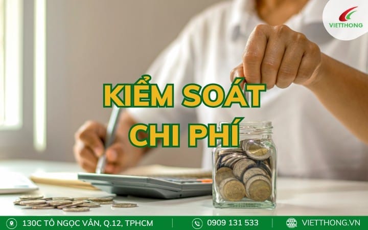 Kiểm soát chi phí trong quá trình xây dựng để có các biện pháp chi tiêu hợp lý
