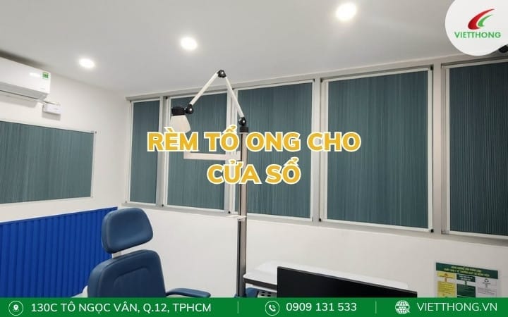 Rèm tổ ong ngăn phòng cho cửa sổ giải pháp thẩm mỹ Rèm tổ ong ngăn phòng cho cửa sổ giải pháp thẩm mỹ