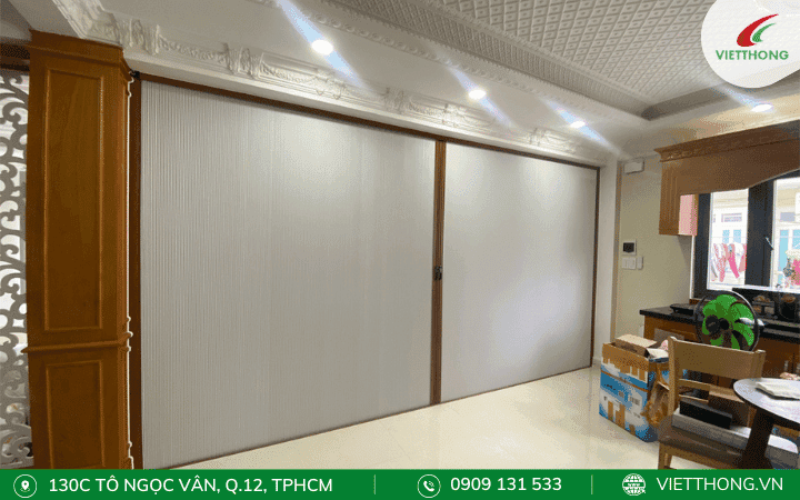 Rèm tổ ong cách nhiệt hiệu quả, xếp gọn tiện lợi và thẩm mỹ