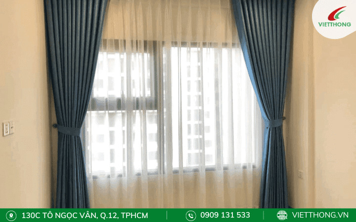 Rèm vải thẩm mỹ cao, phù hợp với mọi phong cách nội thất