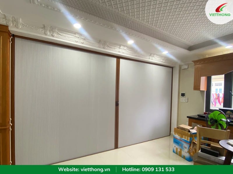 Vách ngăn lạnh rèm tổ ong
