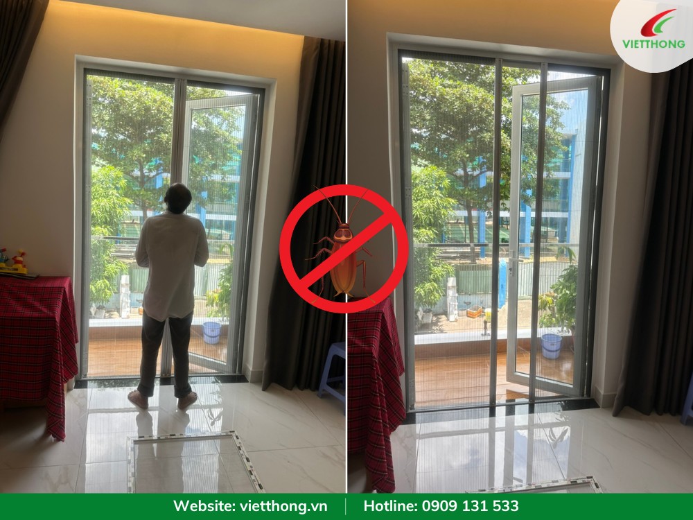 Cửa lưới chống gián và côn trùng