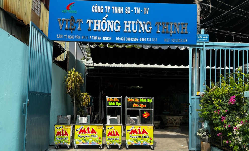 4 Mẫu xe nước mía siêu sạch bán chạy nhất