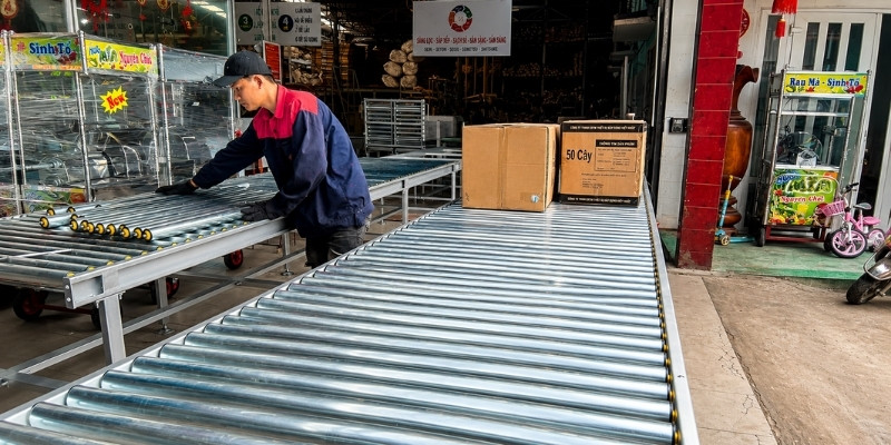 Dàn con lăn tự do