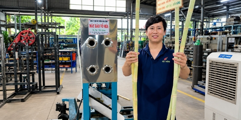 Test máy trước khi giao