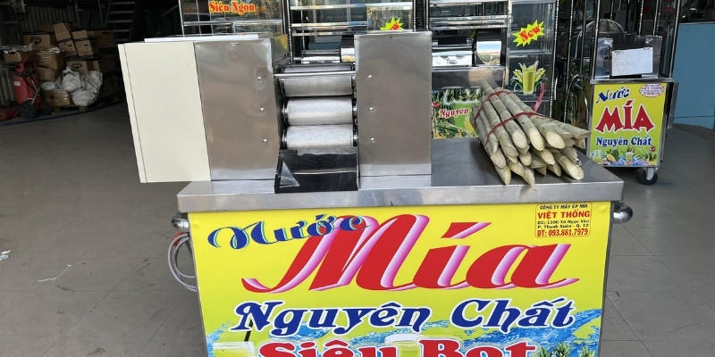 xe nước mía 6 lô